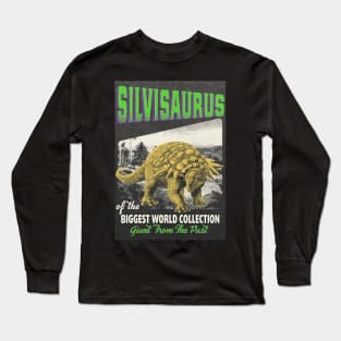 Silvisaurus Retro Art - The Biggest World Collection / Giant From The Past Long Sleeve T-Shirt